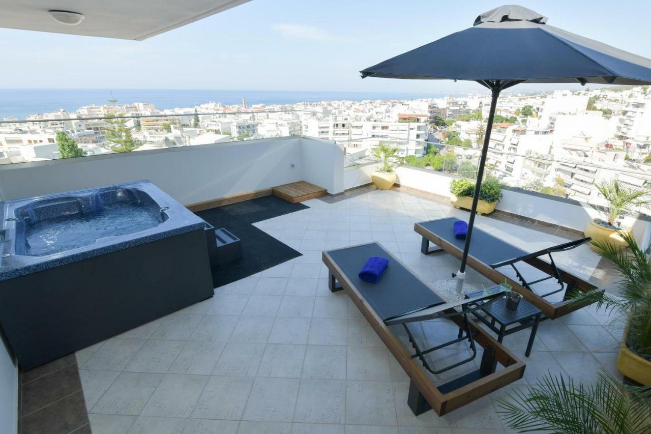 Rethymno City View Apartment Kültér fotó