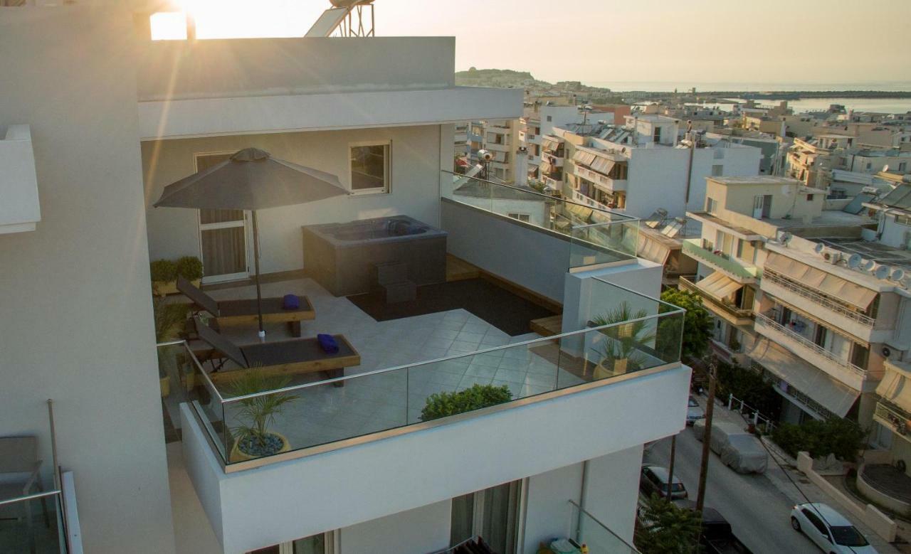 Rethymno City View Apartment Kültér fotó